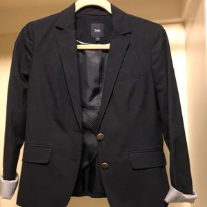 Navy gap blazer 2